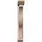 Ekena Millwork Funston Slat Smooth Bracket w/ Offset Brace, Douglas Fir, 5 1/2"W x 28"D x 40"H BKT0604X28X40FST06SDF - alternate 3